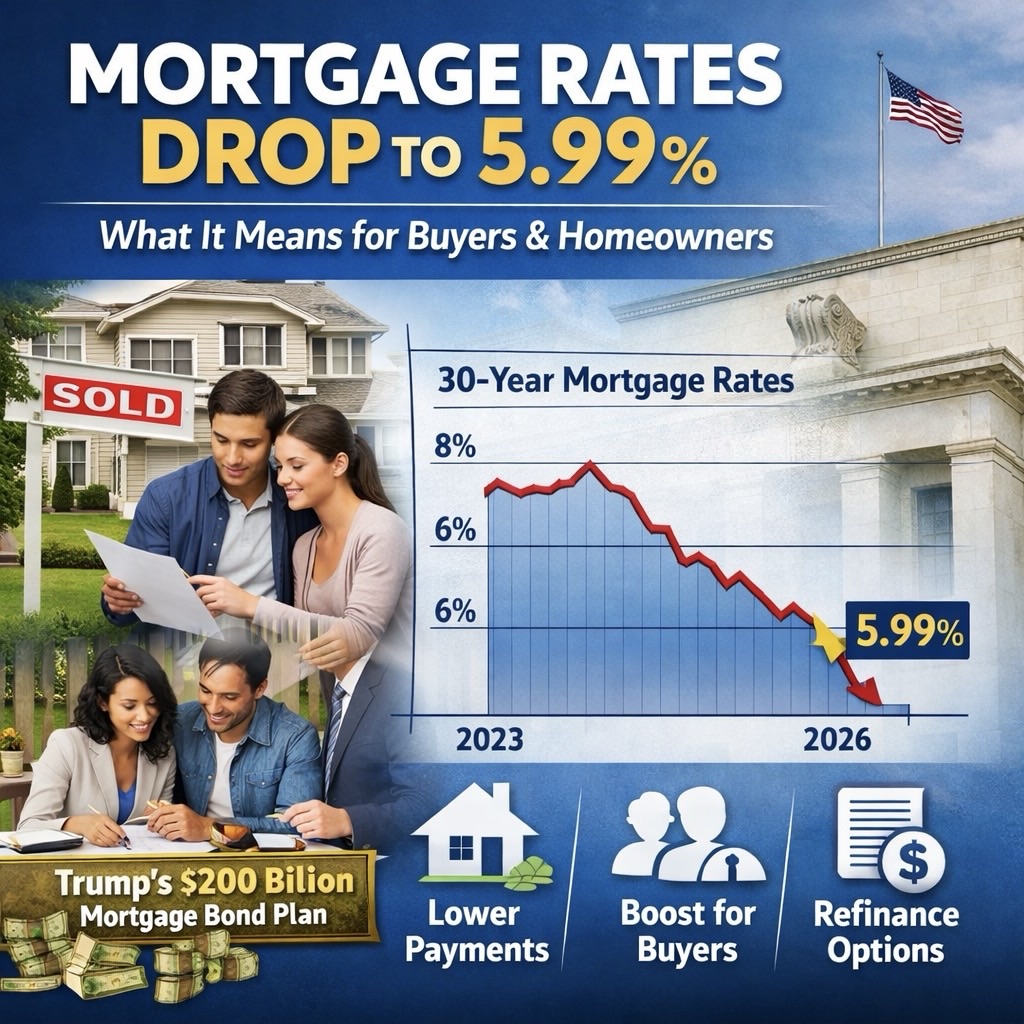 Mortgage Rates Drop to 5.99%: What This Shift Means for Buyers and Homeowners in 2026