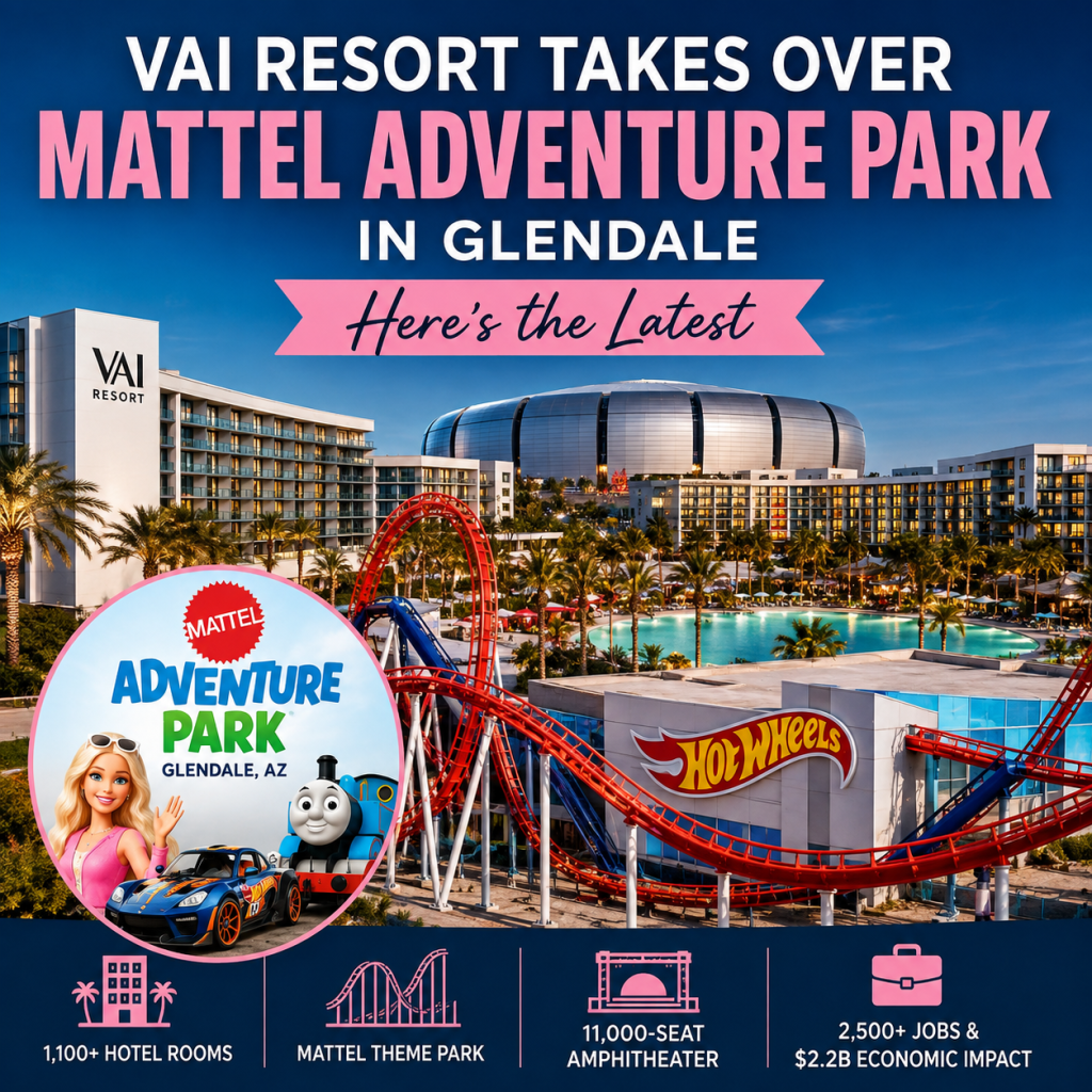 VAI Resort Takes Over Mattel Adventure Park in Glendale: Here’s the Latest